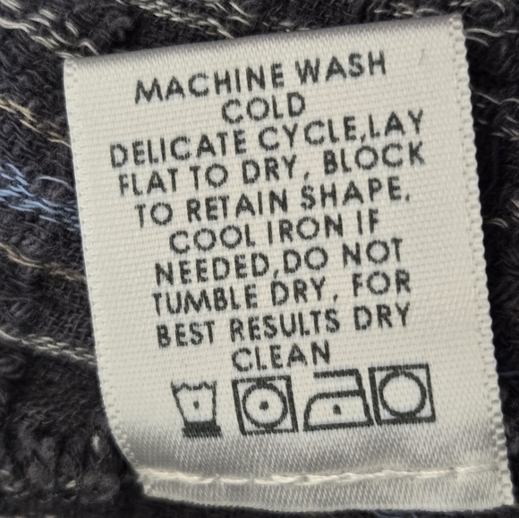 Xirena Antibes Stripe Pascal Pants in Absinthe size Small 100% Cotton Gauze - Picture 14 of 16